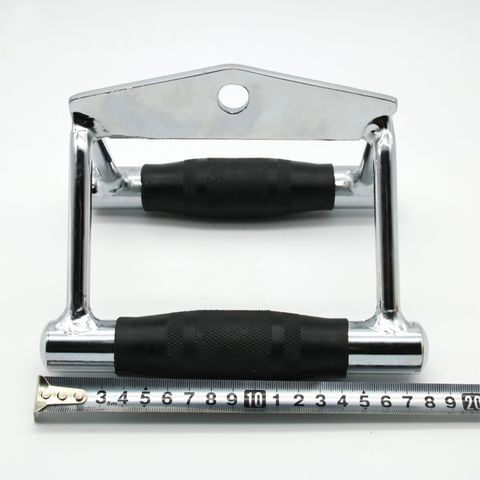 Tay Kéo Xô Đôi 502R - Dụng Cụ Tập Gym Chất Liệu Thép Cao Cấp, Tay Cầm Bọc Cao Su Đen, Thể Thao, Fitness