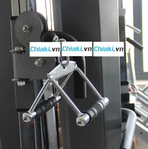 Tay Kéo Xô Đôi 502R - Dụng Cụ Tập Gym Chất Liệu Thép Cao Cấp, Tay Cầm Bọc Cao Su Đen, Thể Thao, Fitness