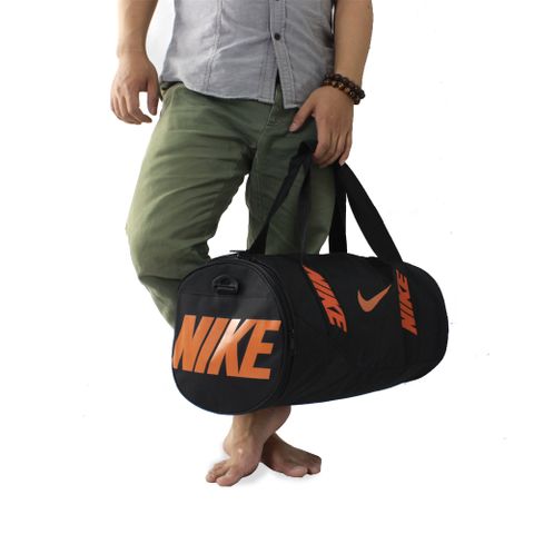 Túi trống thể thao Nike đa năng - Đen/Xanh, Dung tích 25L, Chống thấm, Phù hợp Mọi Outfit Thể Thao, Thiết kế Tiện lợi