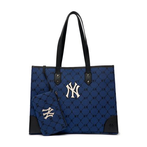 Túi xách MLB Monogram Diamond Jacquard Shopper Bag New York Yankees 3AORL021N-50BLD
