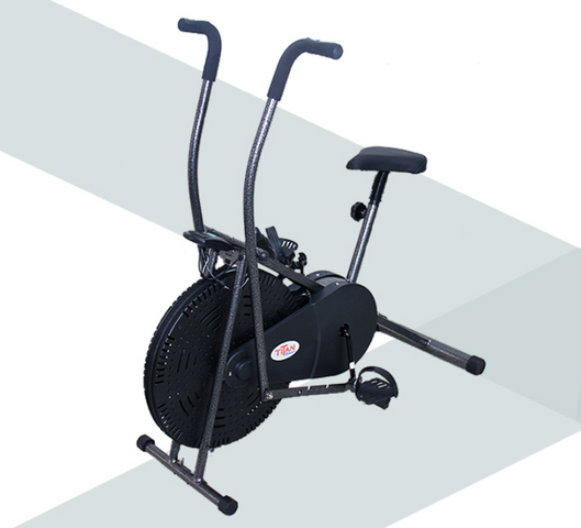 Xe Đạp Tập Thể Dục Tại Nhà Titan K-8203 - Khung Thép Chống Gỉ, Chịu Lực 120kg, Tập Chạy Và Tay, Dụng Cụ Thể Thao Cho Gia Đình