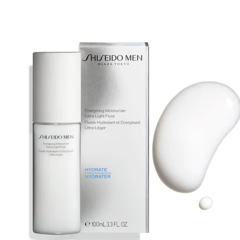 Sữa Dưỡng Da Shiseido Men Energizing Moisturizer Extra Light Fluid 100ml - Dưỡng ẩm, Phục hồi da, Phù hợp mọi loại da, Mỹ phẩm cho nam