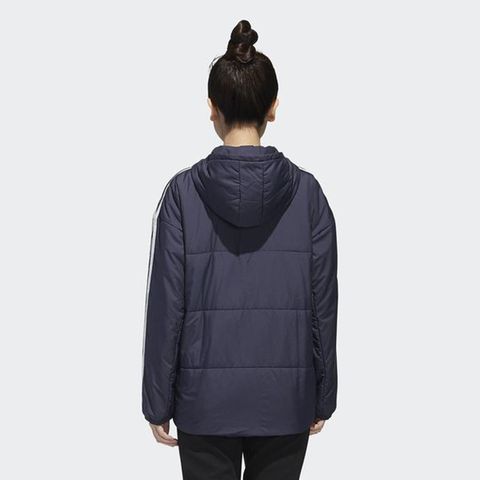 Áo Khoác Nữ Adidas Must Haves 3-Stripes Warm GF6994 - Áo Khoác Giữ Nhiệt Thể Thao Chất Liệu Polyester Xanh Navy Thời Trang