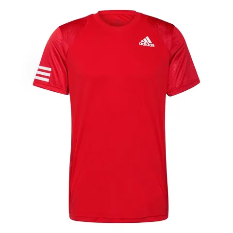 Áo tennis Adidas 3 Sọc Club H33751 màu đỏ