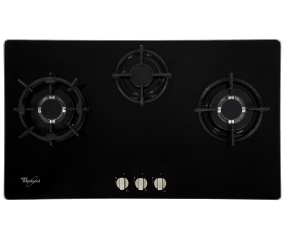Bếp Gas Âm Kính Cường Lực Whirlpool AKC930C/BLV - Tiết Kiệm Năng Lượng, An Toàn Và Dễ Vệ Sinh Kèm Ngọn Lửa Xanh Ổn Định