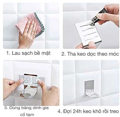 Bộ 2 Móc Treo Cổ Chai HOBBY Home Decor MTDG Inox 304 - Chống Gỉ, Dễ Dàng Sử Dụng, Phù Hợp Với Nước Rửa Tay & Sữa Tắm Dưới 1L