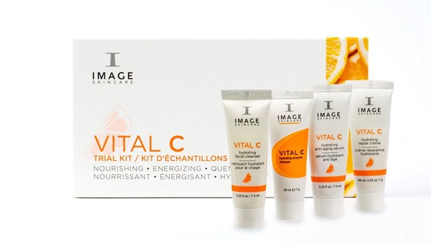 Bộ sản phẩm Image Vital C hỗ trợ phục hồi và sáng da