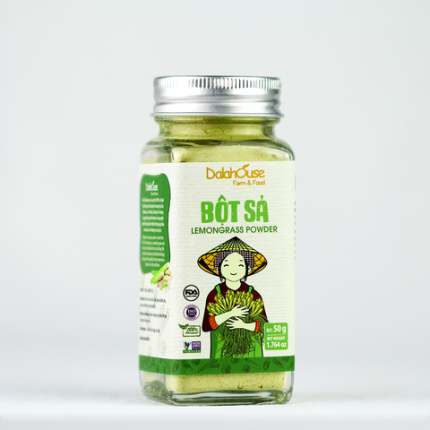Bột Sả Sấy Lạnh Nguyên Chất Dalahouse - Gia Vị Tự Nhiên 100% Sả Hữu Cơ, Dinh Dưỡng Cao Cho Món Ăn Thêm Hương Vị
