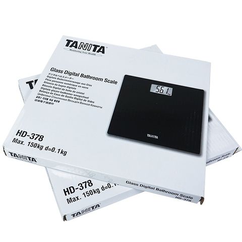 Cân Sức Khỏe Điện Tử Tanita HD-378 - Thiết Kế Sang Trọng, Độ Chính Xác Cao, Đo Trọng Lượng Tối Đa 150kg, Màn Hình Dễ Đọc