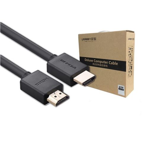 Cáp HDMI 15m UGREEN 10111 Cao Cấp Hỗ Trợ Ethernet 1080p 60Hz - Kết Nối HDTV, Blu-Ray, PS3, Xbox, Tivi 3D, Âm Thanh Dolby