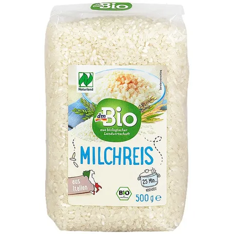 Gạo sữa hữu cơ DmBio nguyên chất cho bé 5M+
