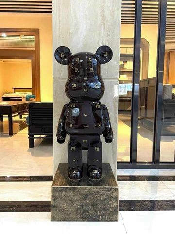 Gấu Bearbrick LV 80cm Màu Nâu DBCP283 - Đồ Chơi Sưu Tập Biểu Tượng, Thiết Kế Độc Đáo, Chất Liệu Composite