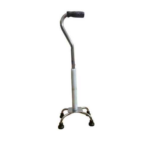 Gậy chống 4 chân cán cong Lucass B934 - Thiết bị hỗ trợ đi lại an toàn cho người già và người bệnh, chống trượt hiệu quả.