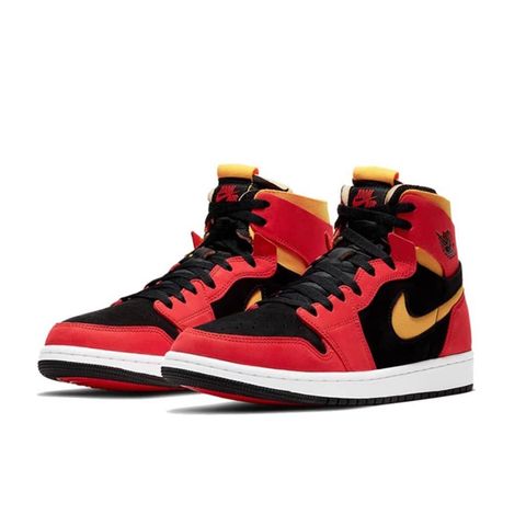 Giày thể thao Nike Air Jordan 1 High Zoom CMFT – Black Chile Red
