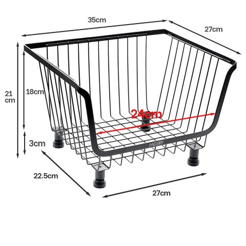 Kệ Rổ Đựng Đồ Nhà Bếp Sơn Tĩnh Điện Nhiều Tầng - Khung Thép Bền, Thiết Kế Khoa Học, Tiện Dụng Cho Bếp và SPA