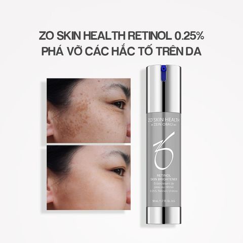 Kem Dưỡng Da Zo Skin Health Retinol 0.25% - Giúp Làm Sáng Da, Cải Thiện Kết Cấu Da, Chống Lão Hóa, Phù Hợp Với Mọi Loại Da 50ml