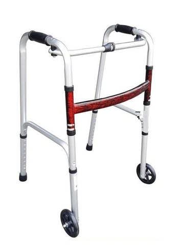 Khung Tập Đi Bánh Xe Gấp Gọn Lucass W57 - Giúp Người Già và Người Khó Đi Lại Di Chuyển Dễ Dàng, Hỗ Trợ Tập Đi Sau Chấn Thương