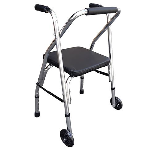 Khung Tập Đi Lucass W9 Có Đệm Ngồi Chắc Chắn - Thiết Bị Hỗ Trợ Di Chuyển Cho Người Già và Người Hồi Phục Sức Khỏe