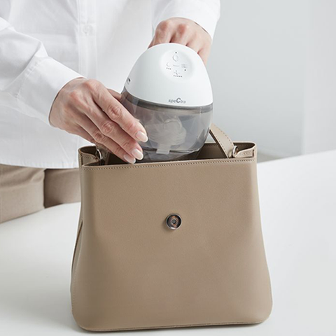 Máy Hút Sữa Không Dây Spectra Wearable - Gọn Nhẹ, Rảnh Tay, 5 Cấp Độ Massage, Chức Năng Chống Trào Ngược, Tiện Dụng Cho Mẹ Bỉm Sữa