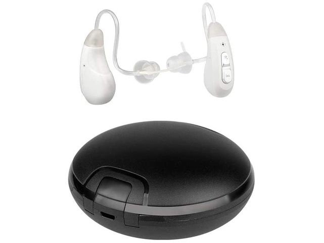 Máy Trợ Thính Không Dây Biohealth JH-D59 - BTE Hỗ Trợ Khuếch Đại Âm Thanh, Pin Sạc USB Tuổi Thọ 20 Giờ, Giảm Tiếng Ồn, Thiết Kế Thẩm Mỹ