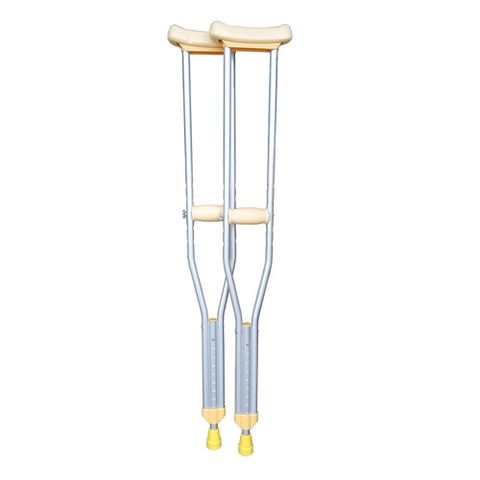 Nạng Tập Đi Lucass C-25 Siêu Nhẹ - Dụng Cụ Hỗ Trợ Đi Lại Cho Người Ốm, Khuyết Tật - Chất Liệu Nhôm Bền, Dễ Dàng Di Chuyển