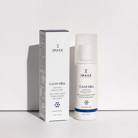 Nước Cân Bằng pH Cho Da Mụn Image Clear Cell Salicylic Clarifying Tonic 118ml - Giúp Làm Sạch, Ngăn Ngừa Mụn Hiệu Quả