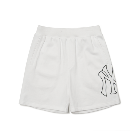 Quần Shorts MLB Basic Big Logo Half Pants 3ASPB0223-50WHS