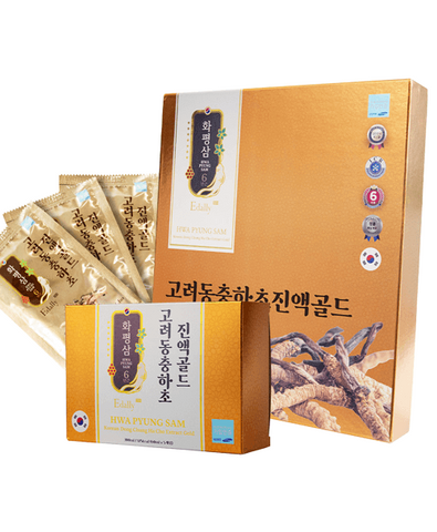 Tinh Chất Đông Trùng Hạ Thảo Edally Hwa Pyung Sam 60ml - Bổ Thận, Tốt Gan, Cải Thiện Sức Khỏe, Giúp Đẹp Da và Tóc