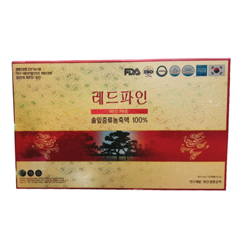Viên Tinh Dầu Thông Đỏ Red Pine Jeok Song Won 120/180 Viên - Hỗ Trợ Sức Khỏe Tim Mạch, Thanh Lọc Cơ Thể, Nguyên Chất Hàn Quốc