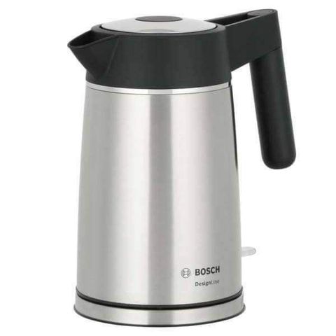 Ấm Siêu Tốc Bosch TWK5P480 1.7L - Thiết Kế Nhỏ Gọn, Tay Cầm Cách Nhiệt, Tự Động Ngắt - Bình Đun Nước An Toàn Cho Gia Đình