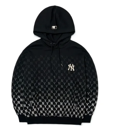 Áo hoodie MLB Monogram New York Yankees 3AHDM0624-50BKS