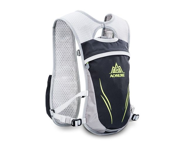 Balo Thể Thao Đeo Bụng Aonijie E885 Kèm Vest Nước 1.5L - Chất Liệu Nylon Chống Nước, Phản Quang An Toàn Khi Tập Gym, Chạy Bộ