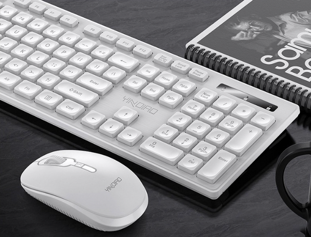 Bộ Bàn Phím và Chuột Không Dây Mini Sidotech Yindiao Max3 - Thiết Kế Siêu Gọn, Kết Nối USB 2.4G, Phản Hồi Nhanh, Chống Ồn
