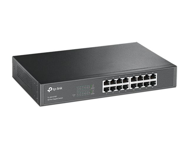 Bộ Chia Tín Hiệu Để Bàn TP-Link TL-SG1016D - 16 Cổng RJ-45 Tối Ưu Hóa Năng Lượng, Thiết Bị Mạng 10/100/1000 Mbps Chính Hãng