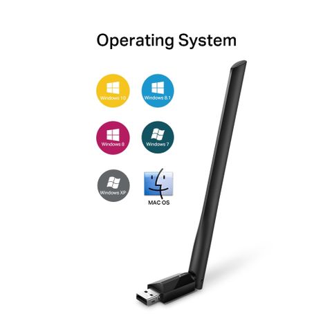 Bộ Chuyển Đổi USB Wifi TP-Link Archer T2U Plus AC600 - Tốc Độ Cao 600Mbps Băng Tần Kép 2.4GHz & 5GHz, Thích Hợp Game và Truyền Hình HD