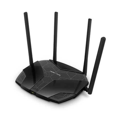 Bộ phát Wifi Mercusys MR70X 4 râu AX1800 - Băng tần kép Wi-Fi 6, tốc độ 1.8 Gbps, cổng Gigabit cho kết nối mạnh mẽ và ổn định