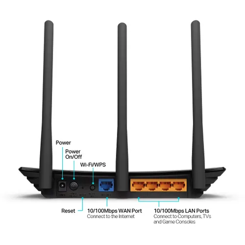 Bộ Phát Wifi TP-Link TL-WR940N Chuẩn N Tốc Độ 450Mbps - Router Năng Động Cho Video HD, Game Online, và Tải Tập Tin Lớn