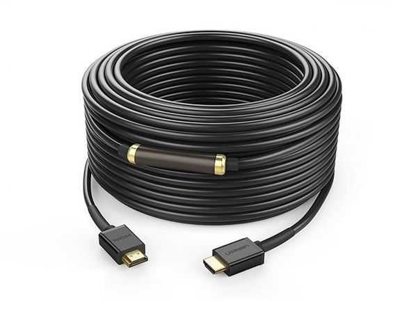 Cáp HDMI 1.4 dài 50M UGREEN 50765 hỗ trợ Ethernet 4K2K - Dây nối cao cấp cho HDTV, Blu-ray, Xbox, PS3, Apple TV