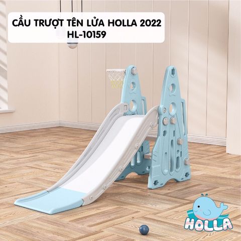 Cầu trượt hình tên lửa Holla HL-10159
