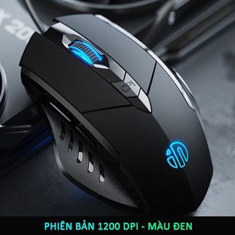 Chuột Máy Tính Sidotech Inphic P1W - Thiết Kế Ergonomic, 1200 DPI, Chống Bám Vân Tay - Phụ Kiện Gaming và Văn Phòng Chất Lượng Cao