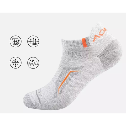 Combo 3 Đôi Tất Chuyên Chạy Bộ Aonijie E4101 - Chất Liệu Mềm Mại, Gọn Nhẹ, Phù Hợp Cho Nam Nữ, Thể Thao Ngoài Trời