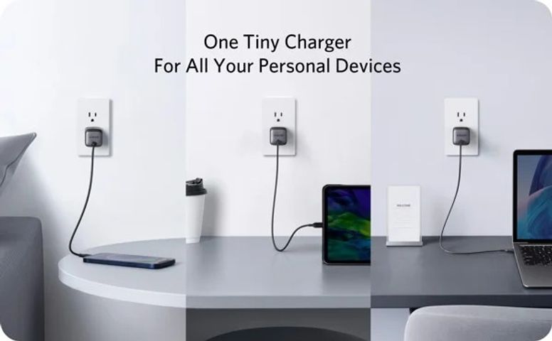 Củ sạc Anker 45W A2664 Nano II PD - Sạc nhanh cho iPhone, Laptop và thiết bị USB-C với công nghệ GAN II, nhỏ gọn, tiện lợi.