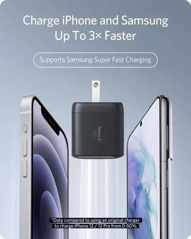 Củ sạc Anker 65W A2663 Nano II - Sạc nhanh USB-C Compact cho iPhone, MacBook, Laptop - Công nghệ GAN II tiên tiến
