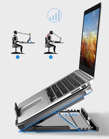 Đế Tản Nhiệt Laptop Sidotech Q100 - Hỗ Trợ 12-17 inch với Quạt Chống Ồn và 2 Cổng USB, Thiết Kế Kim Loại Chắc Chắn