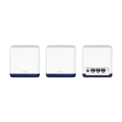 Hệ thống Wifi Mesh Mercusys Halo H50G AC1900 - Kết nối mạnh mẽ cho gia đình, phủ sóng rộng, tốc độ 1.9 Gbps, dễ dàng cài đặt và quản lý