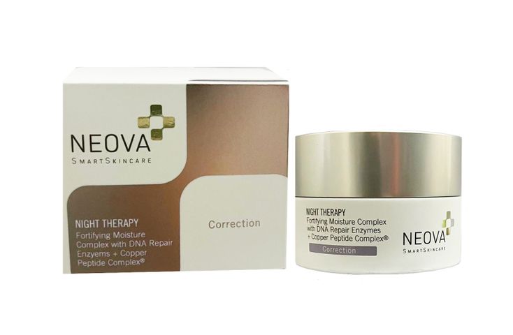 Kem Dưỡng Ban Đêm Neova Night Therapy DNA Repair + Copper Peptide 50g - Phục Hồi Da, Dưỡng Ẩm, Chuyên Sâu cho Mọi Loại Da