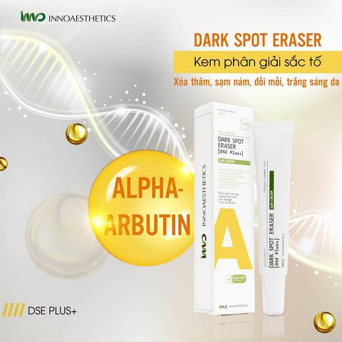 Kem Trị Nám Tàn Nhang Innoaesthetic Dark Spot Eraser - Hỗ Trợ Làm Mờ Vết Thâm, Ngăn Ngừa Sắc Tố Da, 50g