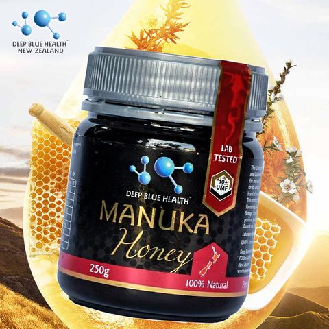 Mật Ong Manuka Deep Blue Health UFM10+ 250g – Hỗ Trợ Sức Khỏe, Chất lượng Cao từ New Zealand và Australia