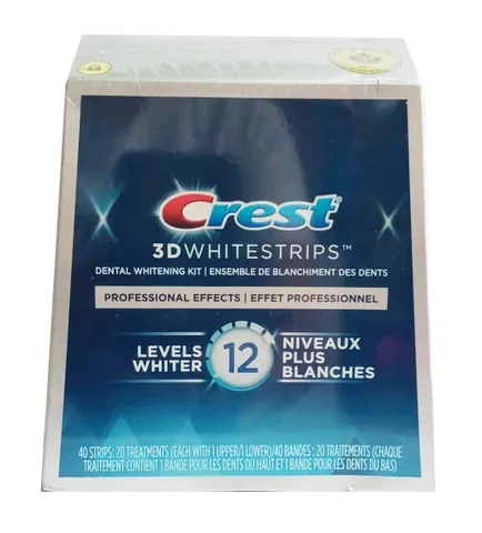 Miếng dán trắng răng Crest 3D White Professional Effects 40 miếng