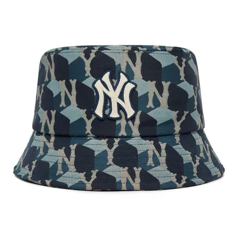 Mũ MLB Cube Monogram Bucket Hat New York Yankees 3AHTM212N-50NYD